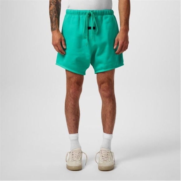 ESSENTIALS Fear of God Essentials Polar Fleece Shorts | Mint Leaf | NEW/NWOT🔥 - Picture 2 of 16